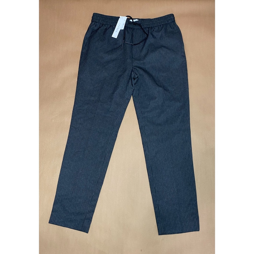 Topman black white stripe skinny sweatpants 34x34